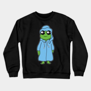 Cute Frog Comic Crewneck Sweatshirt